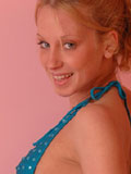 Lucky in her blue bikini Picture 3